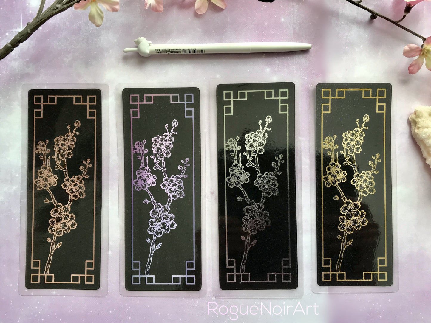 Sakura Foil Bookmark - Multiple Colors