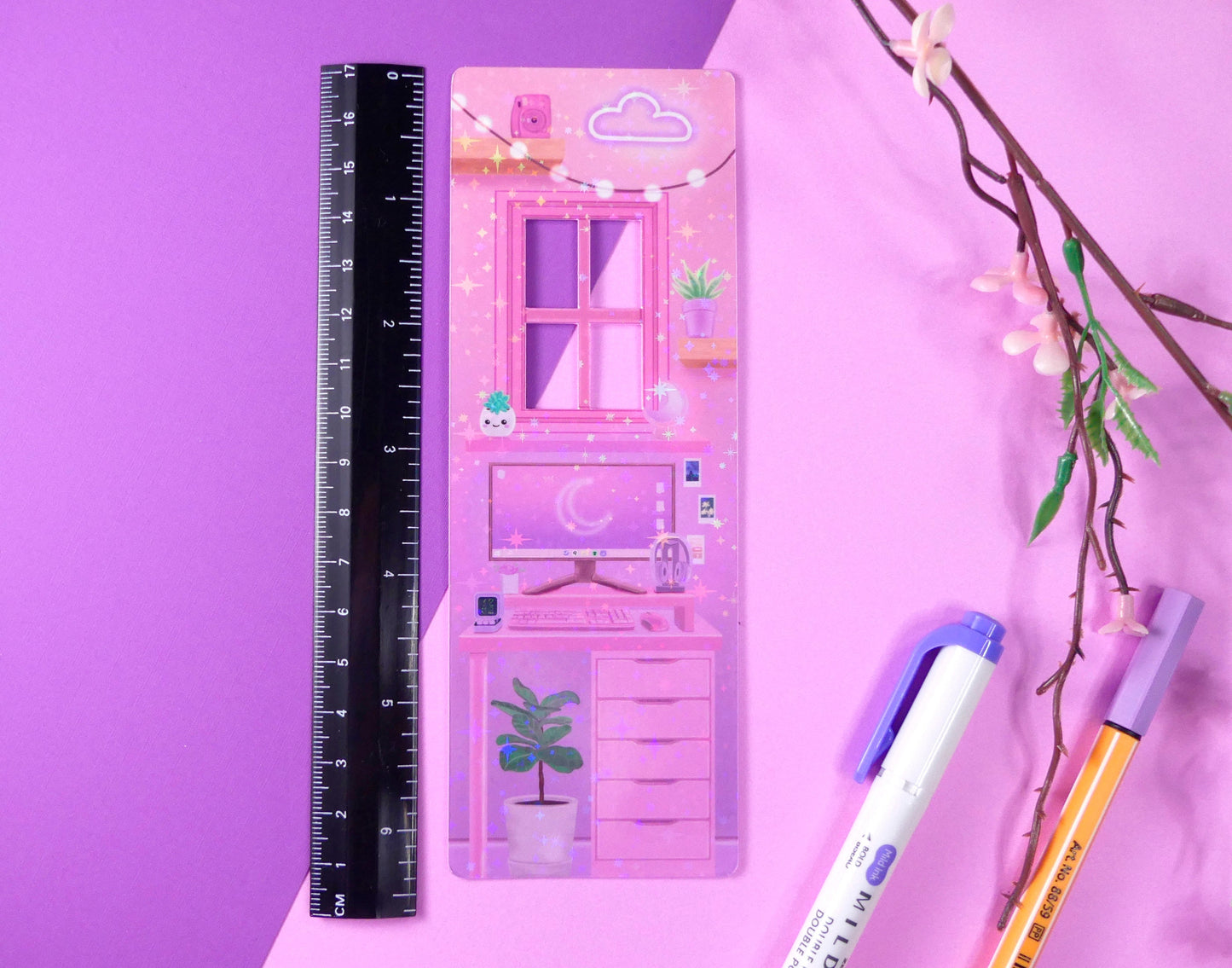 Aesthetic Cutout Bookmark