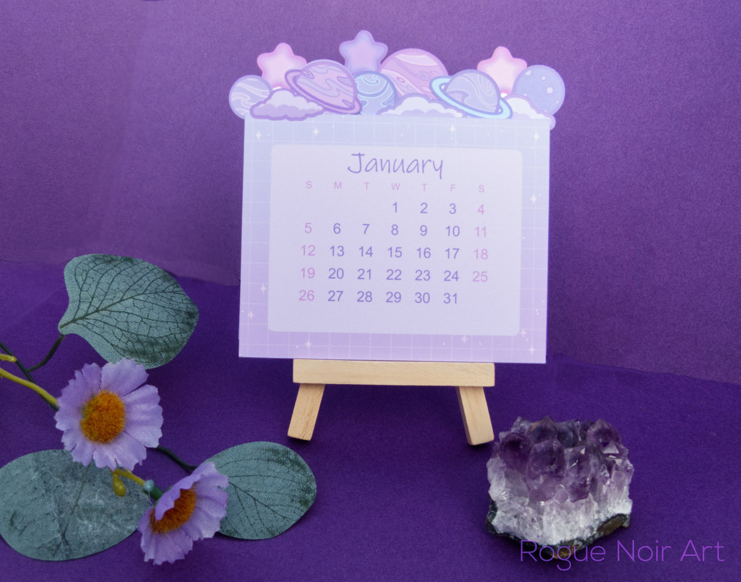 2026 Planet Desk Calendar