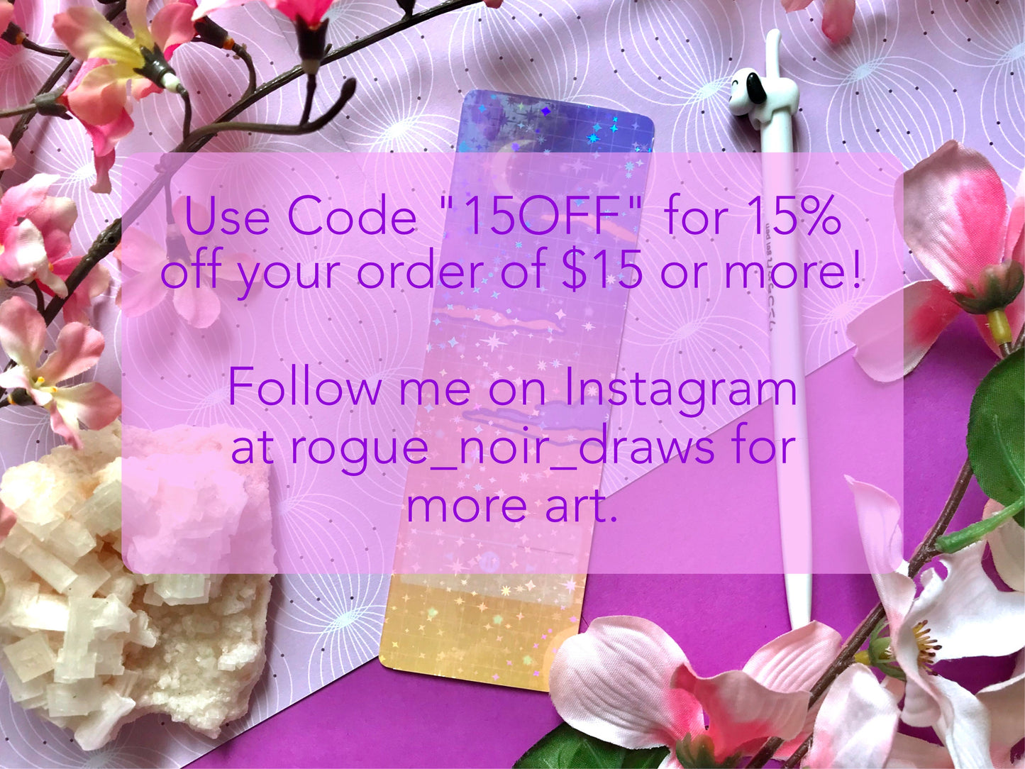 Dreamy Lofi Bookmark