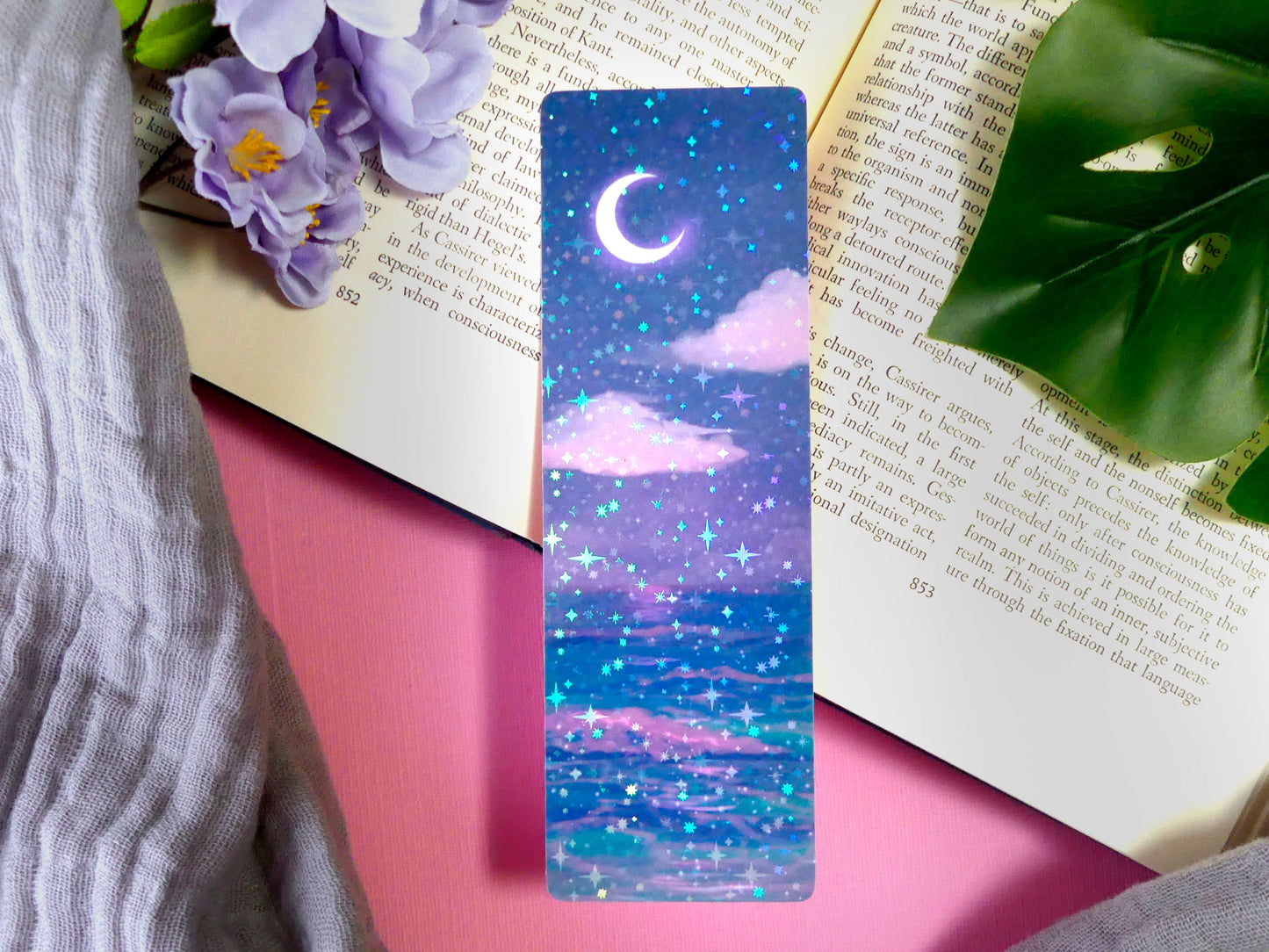 Ocean Aesthetic Bookmark