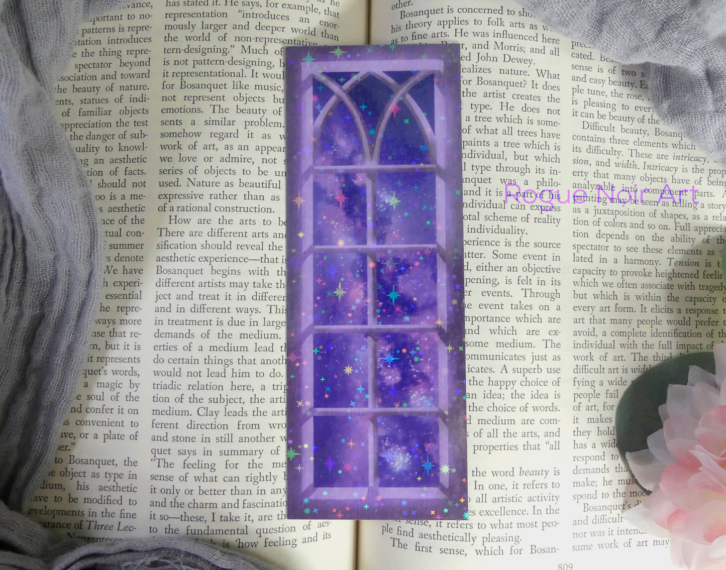 Holographic Celestial Window Bookmark