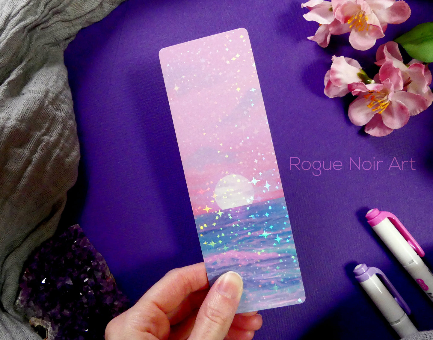 Holographic Ocean Bookmark