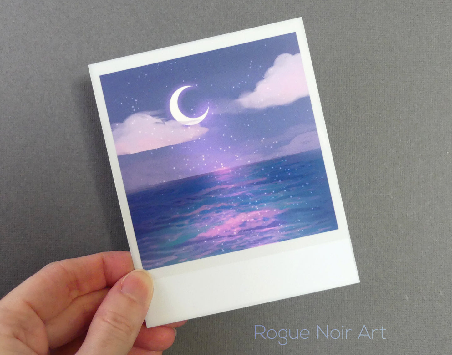 Ocean Polaroid Art Print