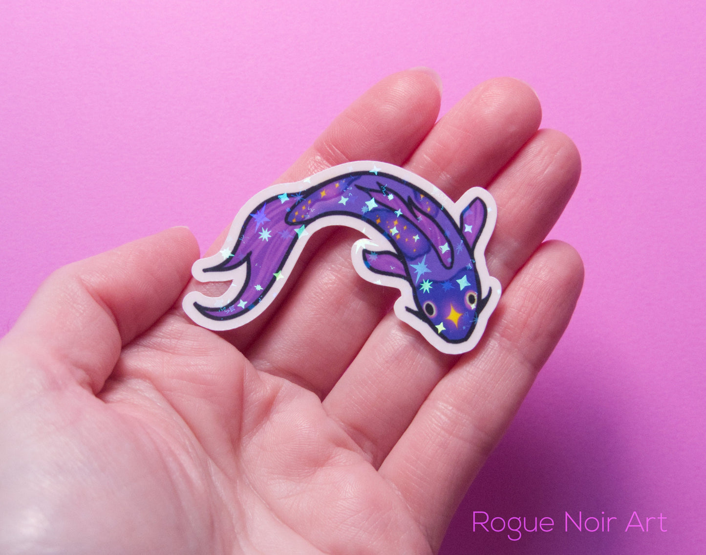 Koi Fish Holographic Sticker Pack | 12 Vinyl Stickers