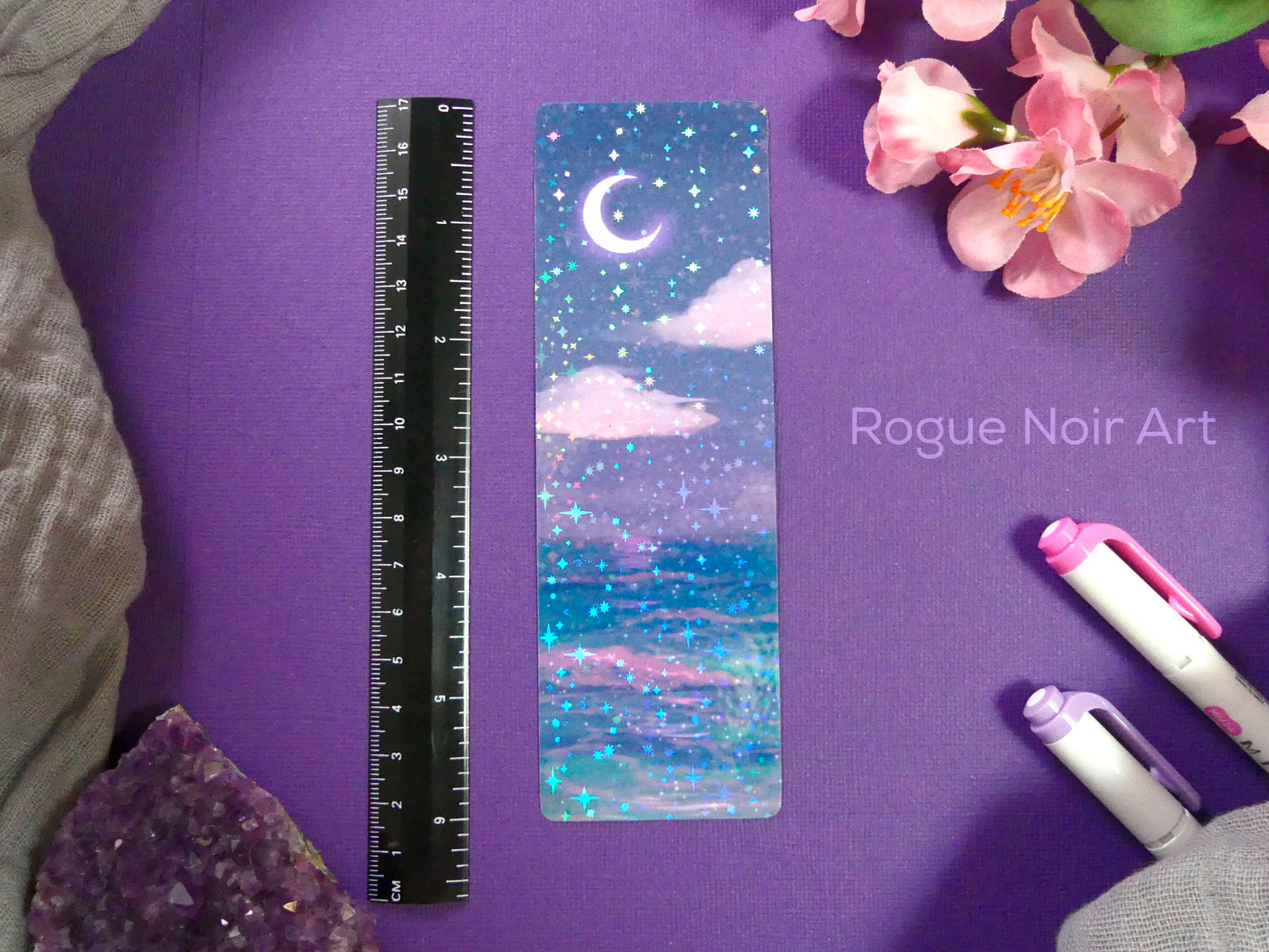 Ocean Aesthetic Bookmark