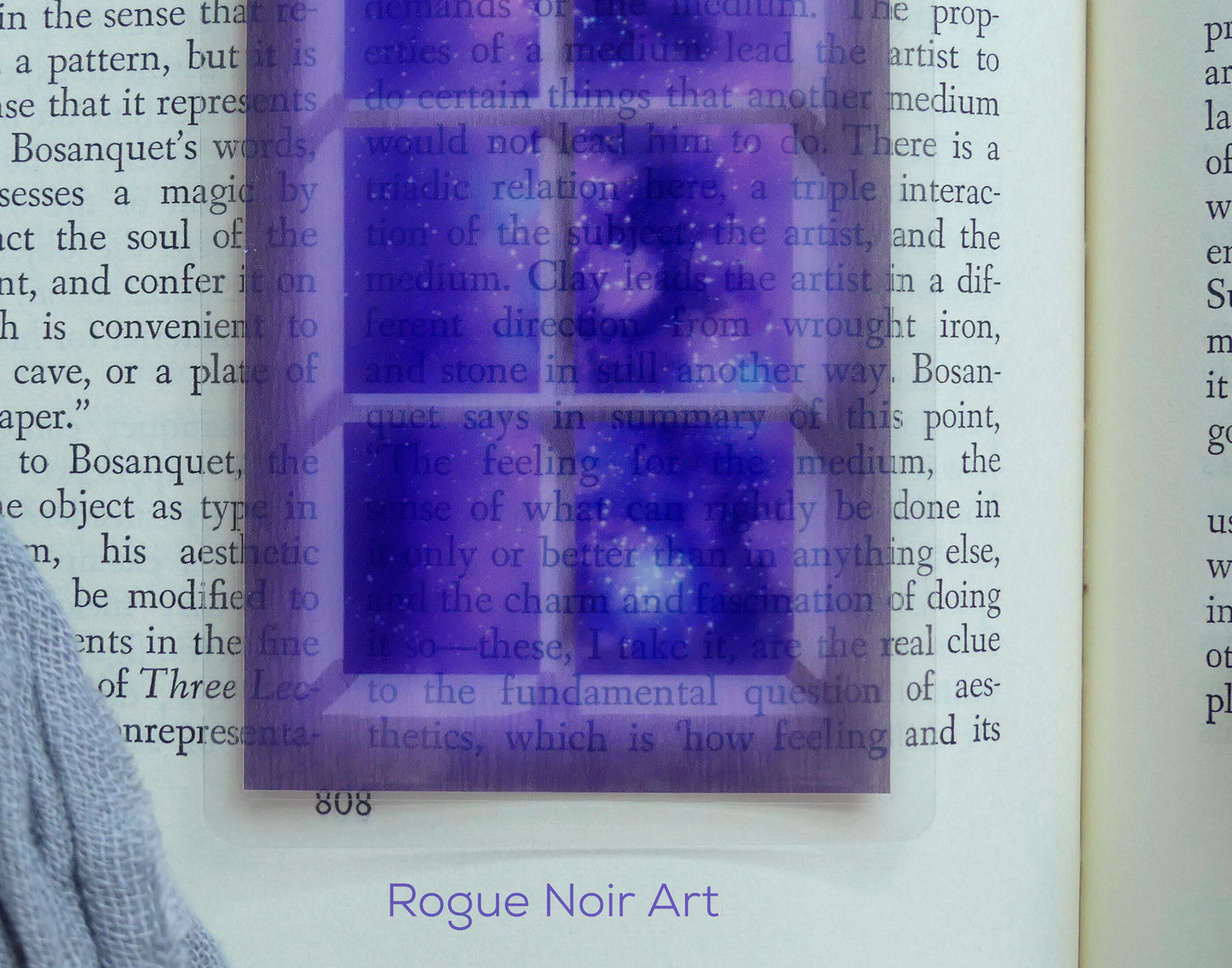 Translucent Holographic Bookmark