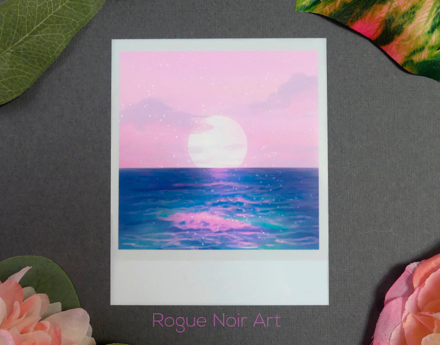 Ocean Polaroid Art Print