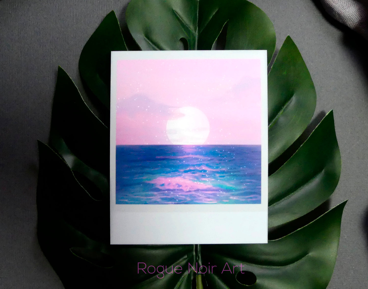 Ocean Polaroid Art Print