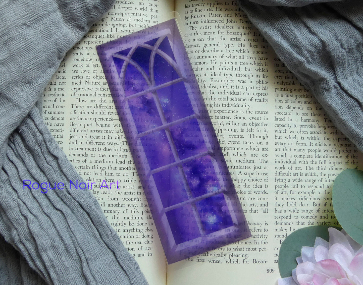 Translucent Holographic Bookmark