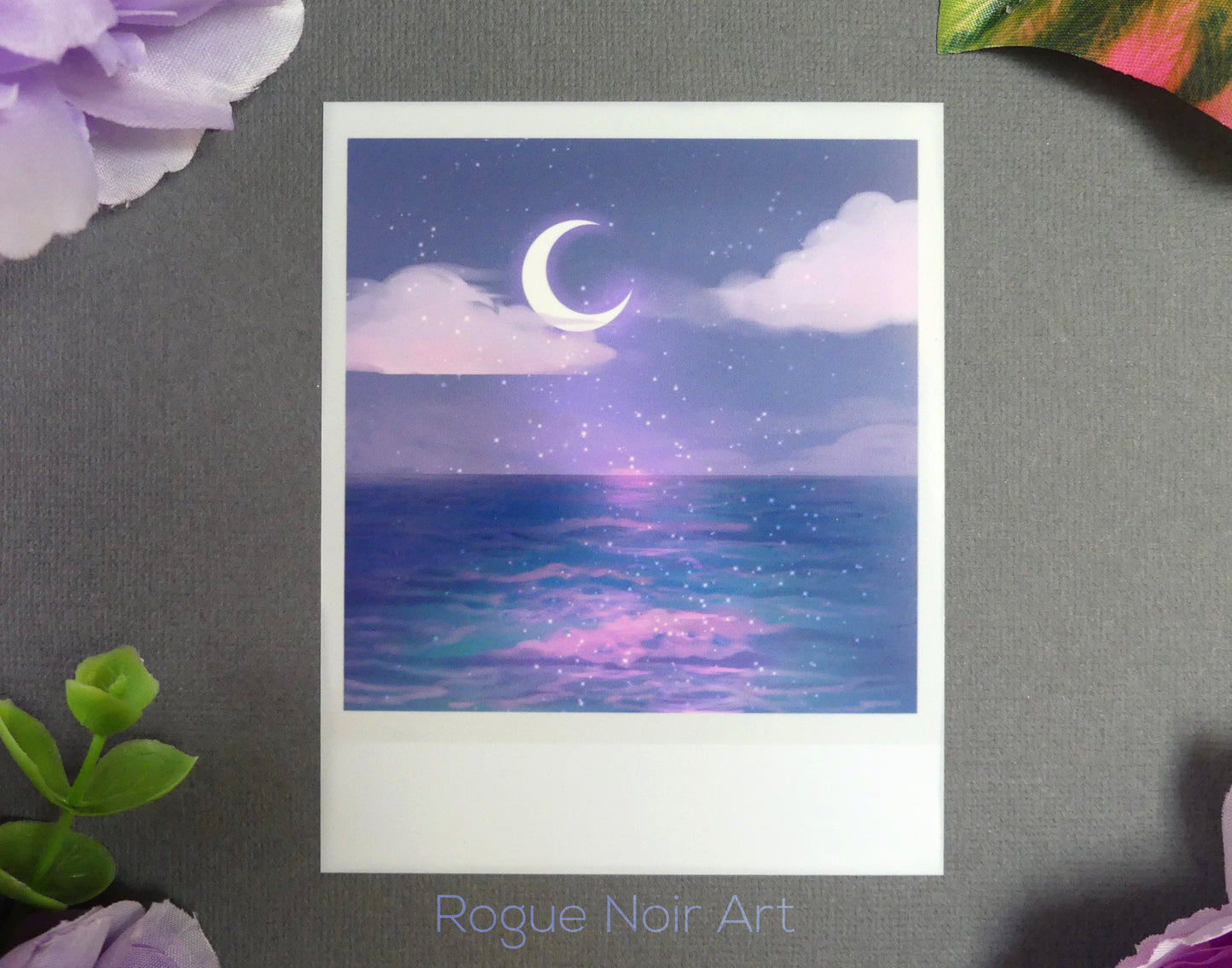 Ocean Polaroid Art Print