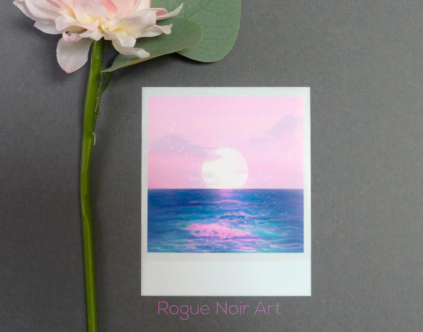 Ocean Polaroid Art Print