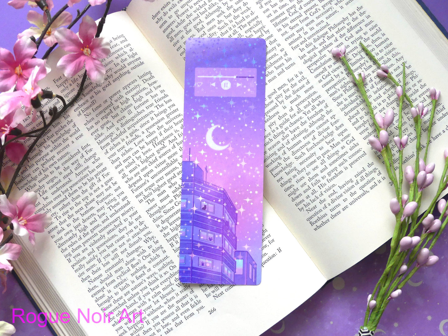 Holographic Aesthetic Bookmark