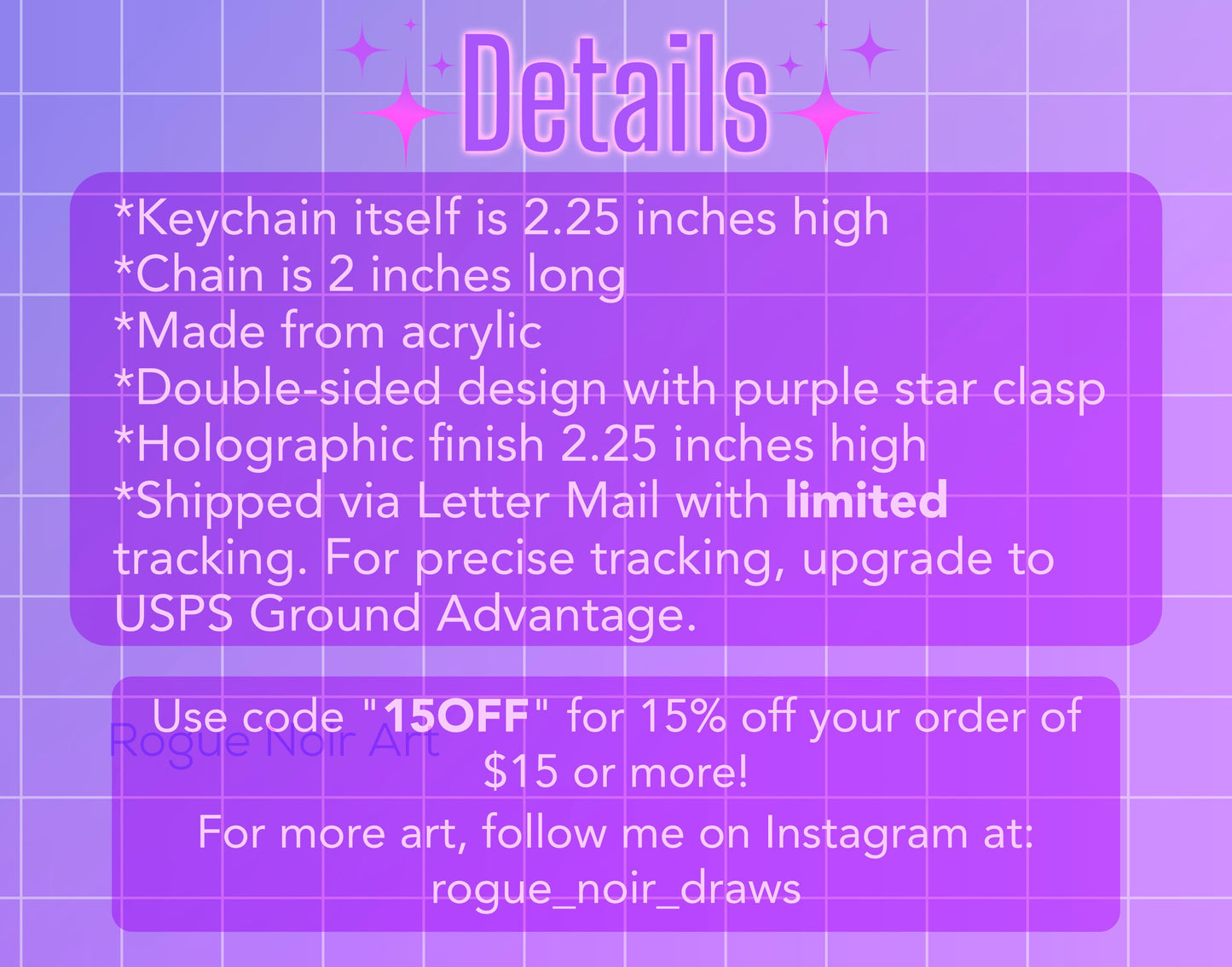 Cherry Blossom Keychain - Holographic Acrylic Keychain - Cute Bag Charm - Dreamy Aesthetic Gift - Sakura Keychain - Acrylic Charm