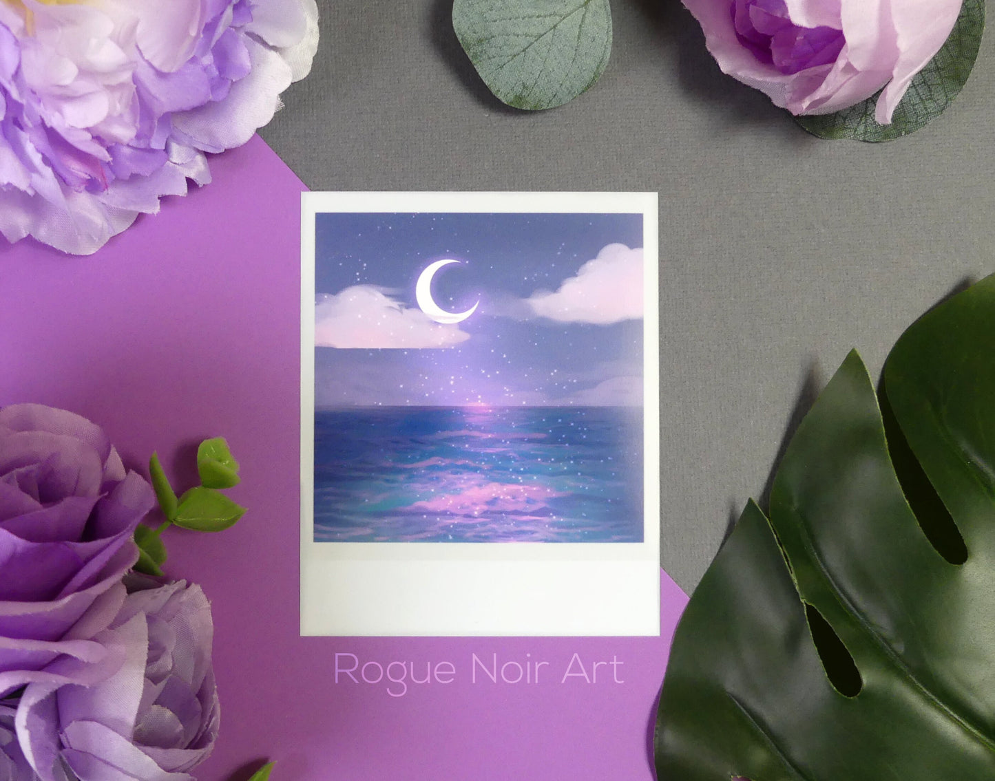 Ocean Polaroid Art Print