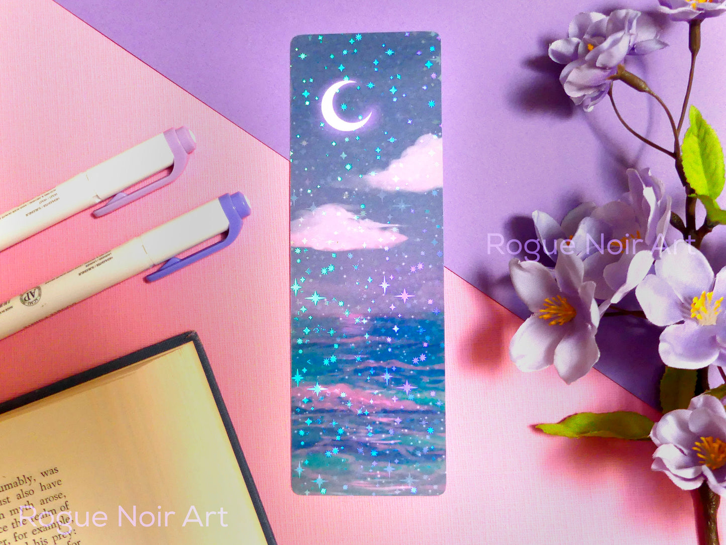 Ocean Aesthetic Bookmark