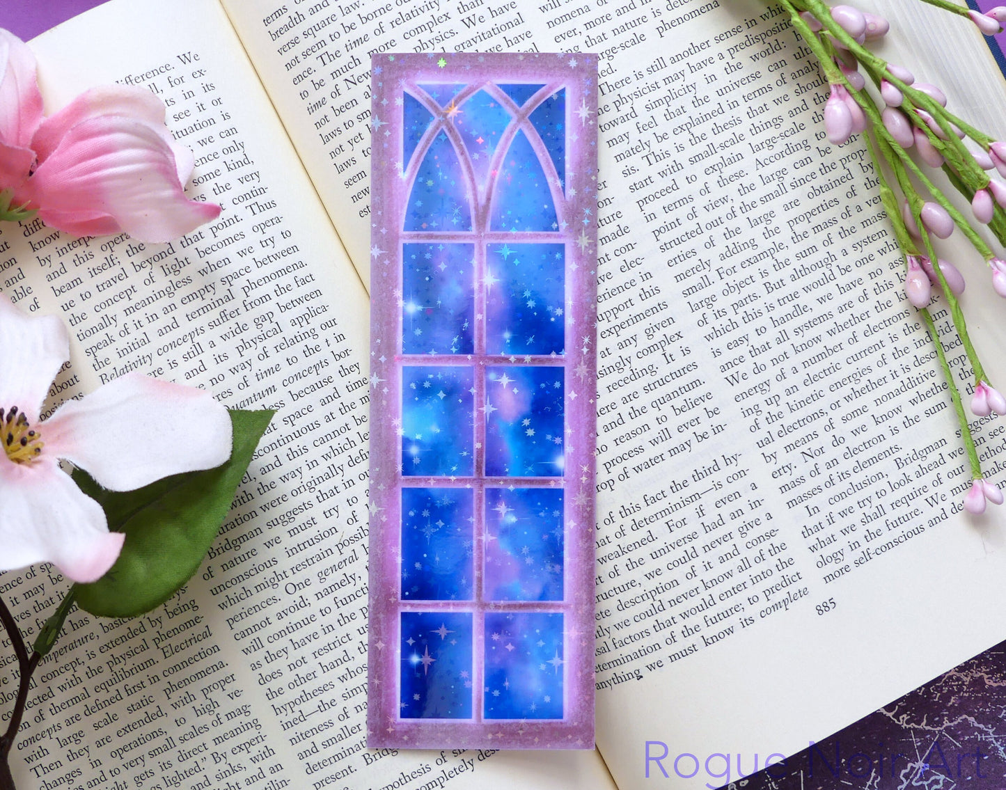 Star Window Milky Way Space Bookmark