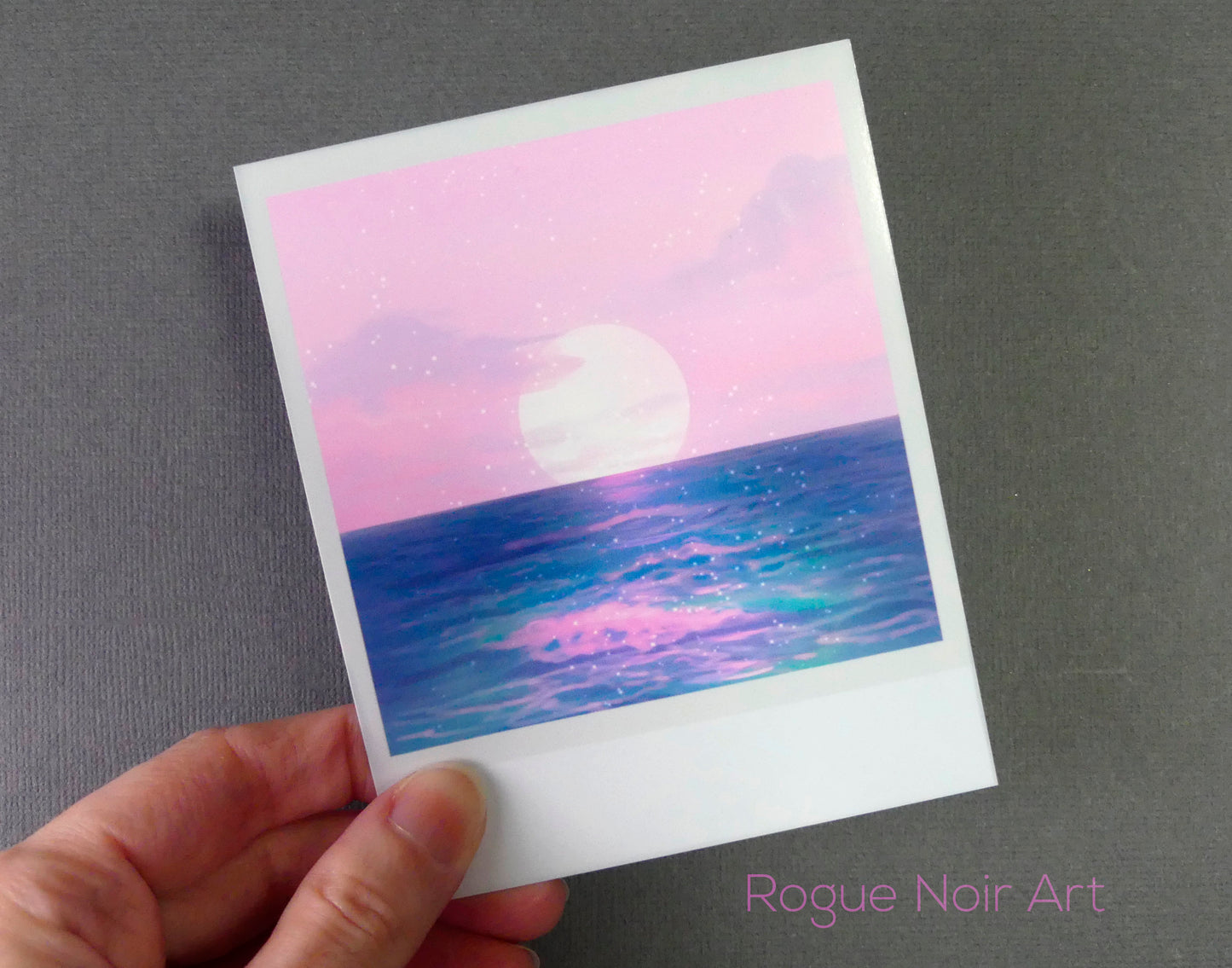Ocean Polaroid Art Print