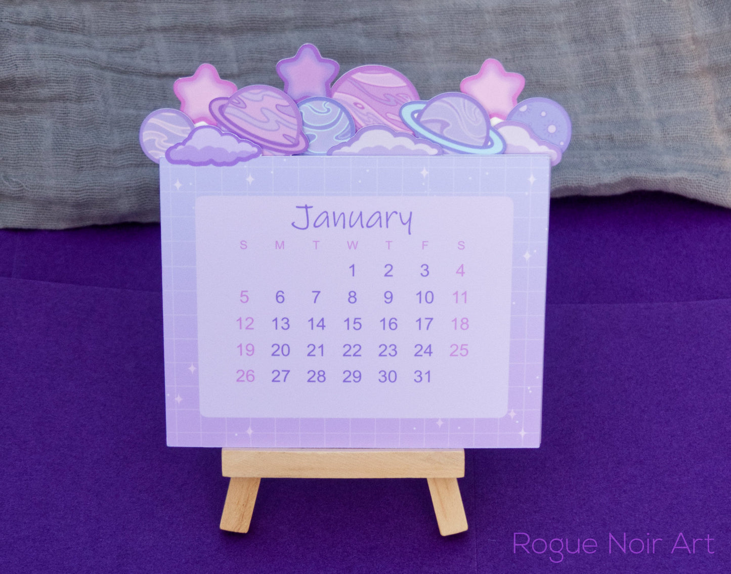 2026 Planet Desk Calendar