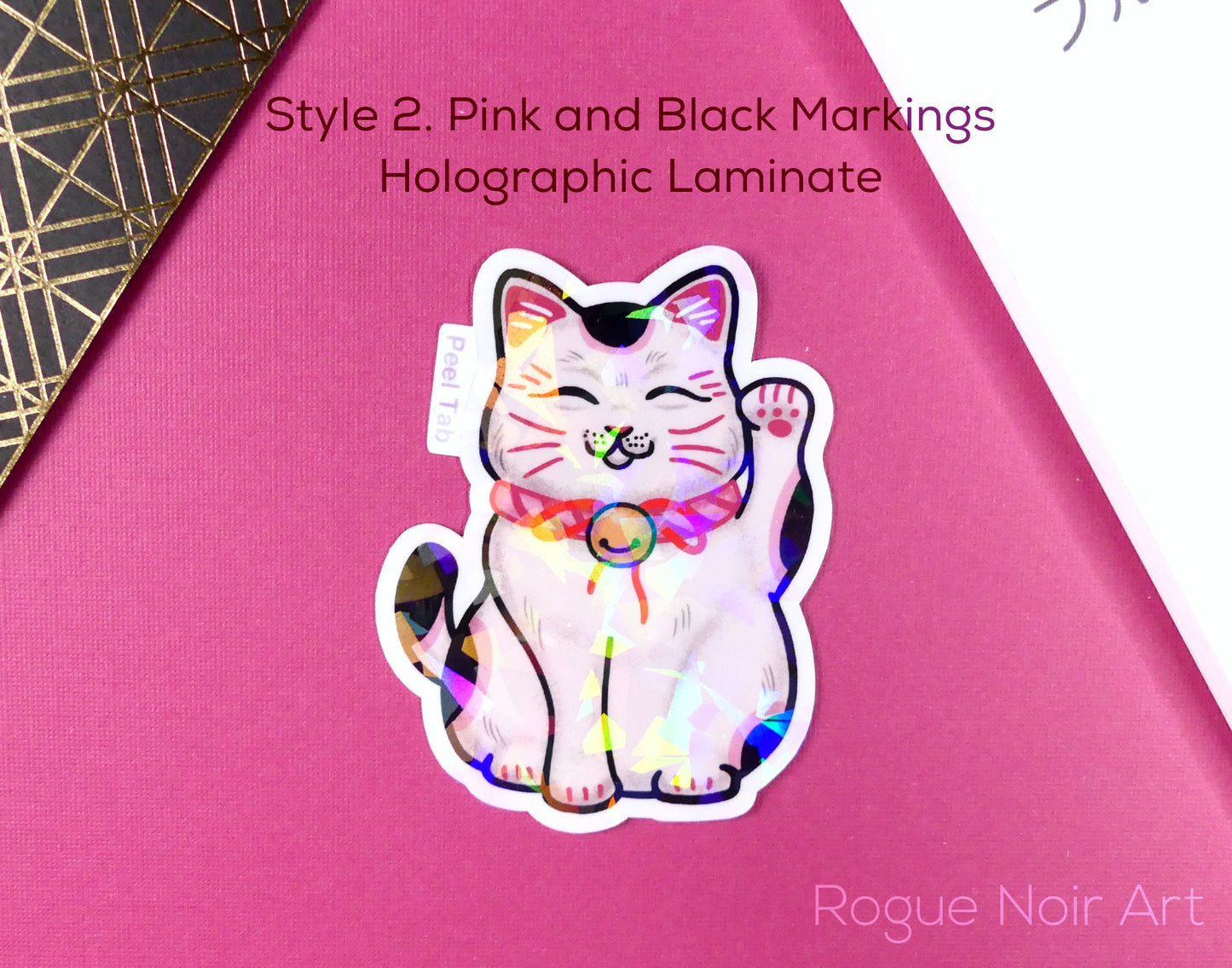 Lucky Cat Sticker | Maneki Neko