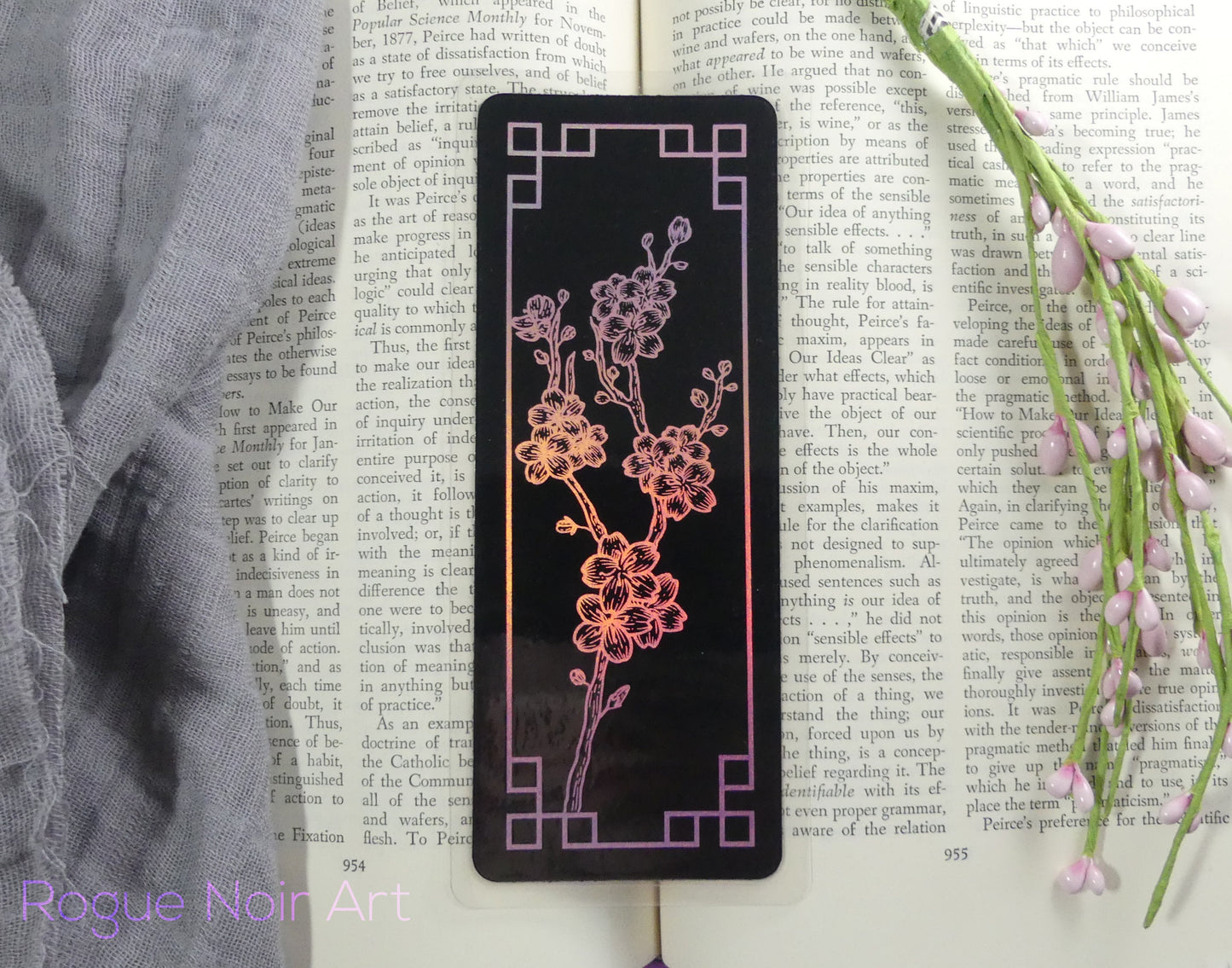 Sakura Foil Bookmark - Multiple Colors