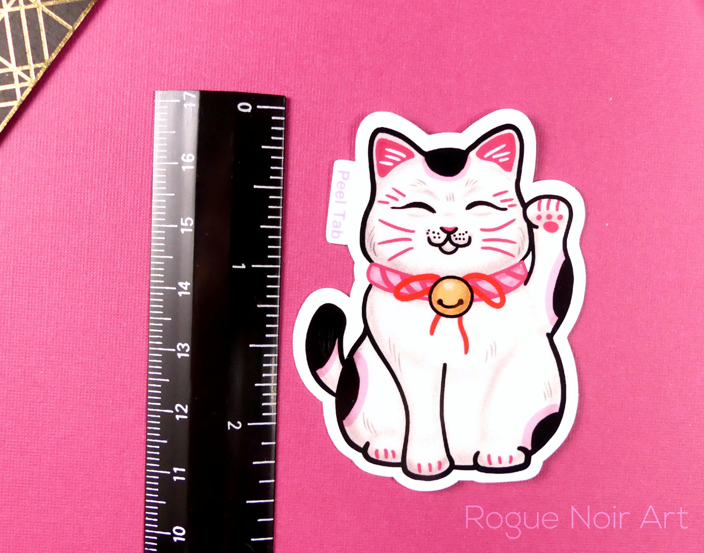 Lucky Cat Sticker | Maneki Neko
