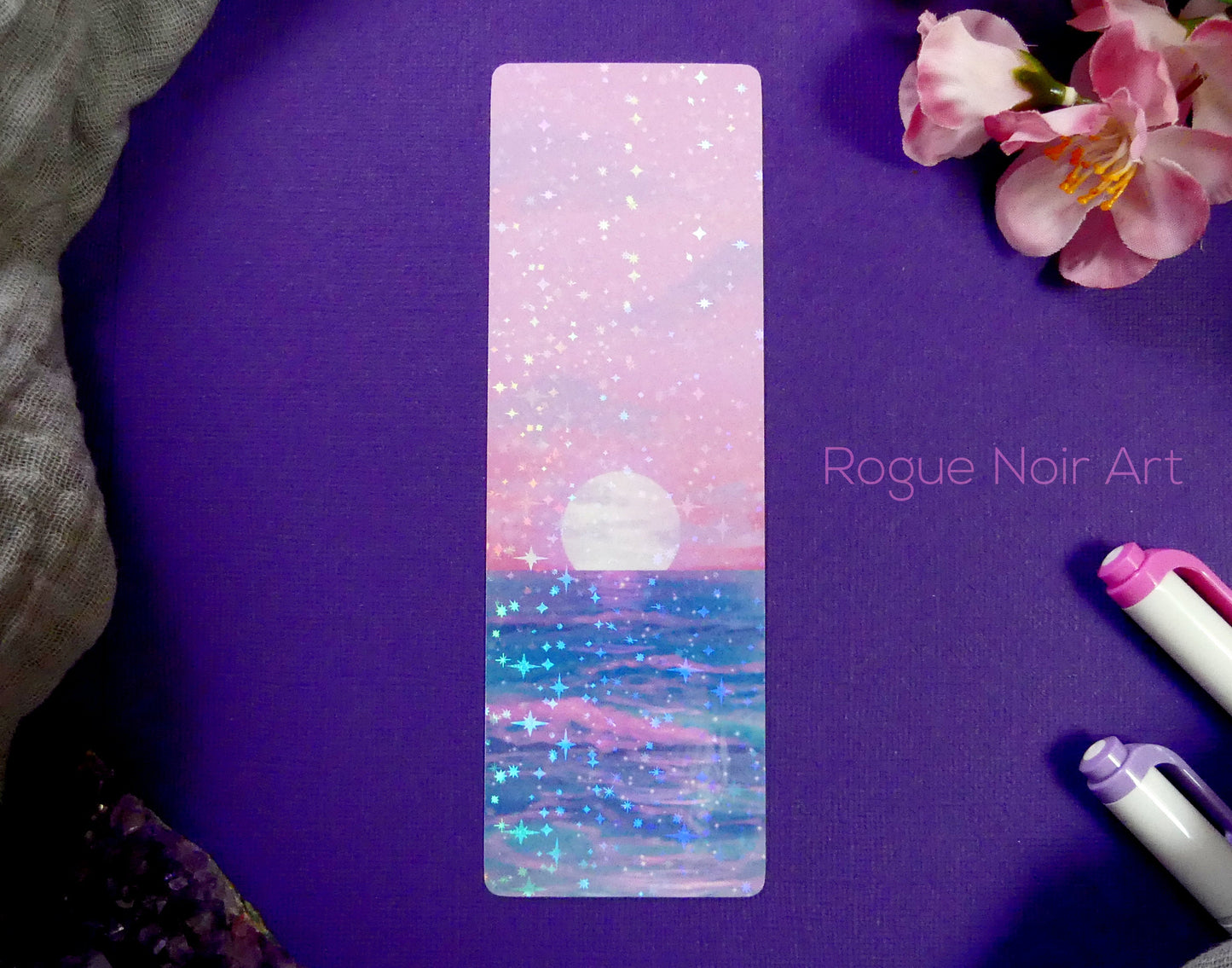 Holographic Ocean Bookmark