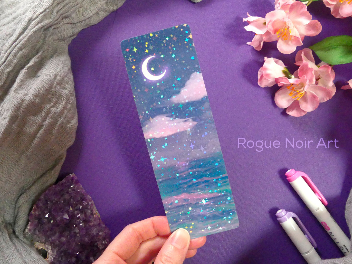 Ocean Aesthetic Bookmark
