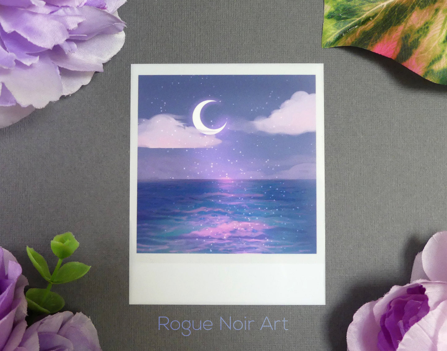 Ocean Polaroid Art Print