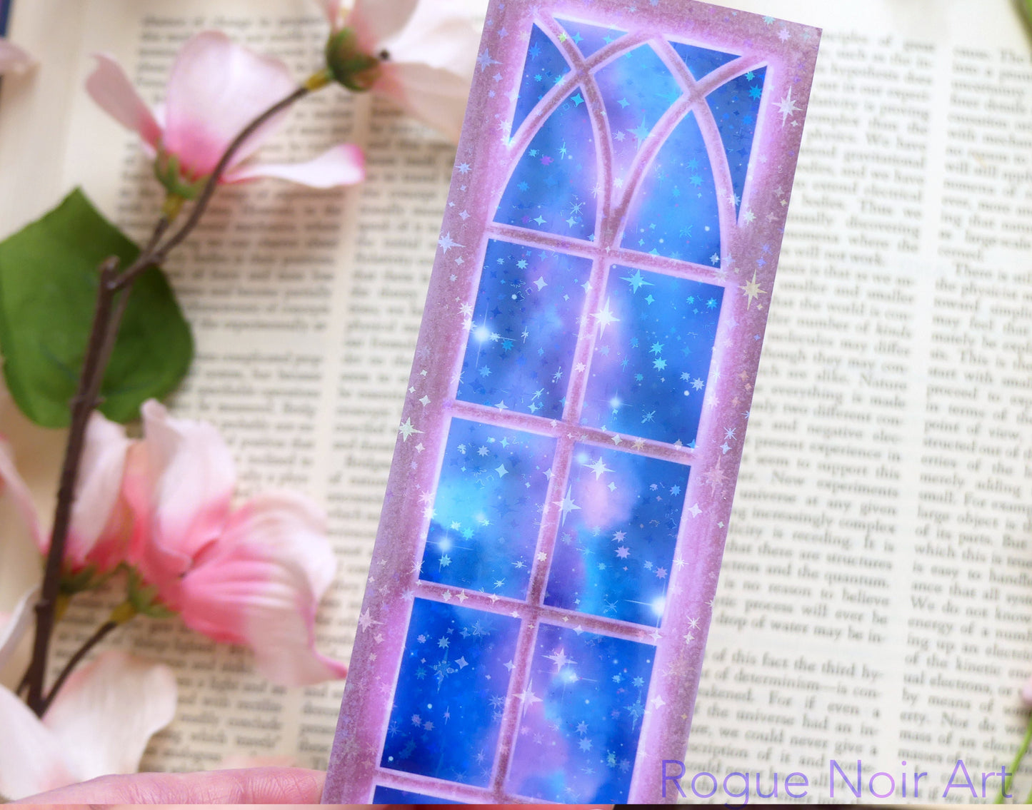 Star Window Milky Way Space Bookmark
