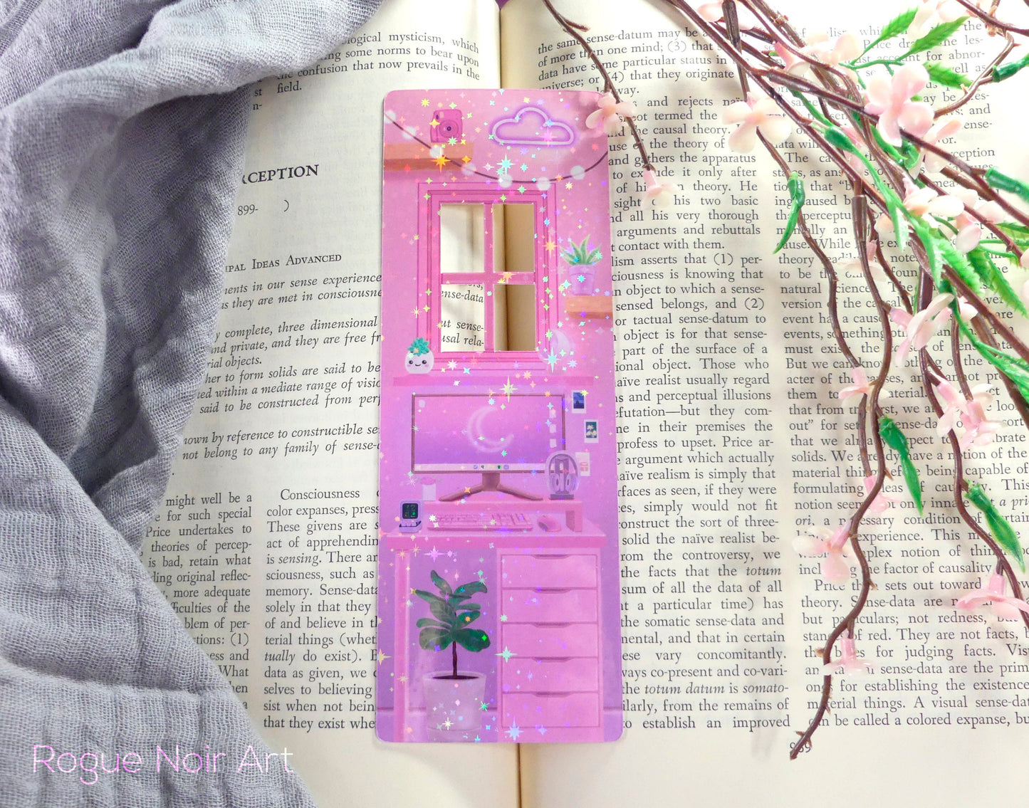 Aesthetic Cutout Bookmark